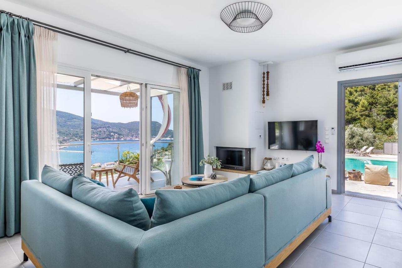 Ninemia Villa In Skopelos Buitenkant foto