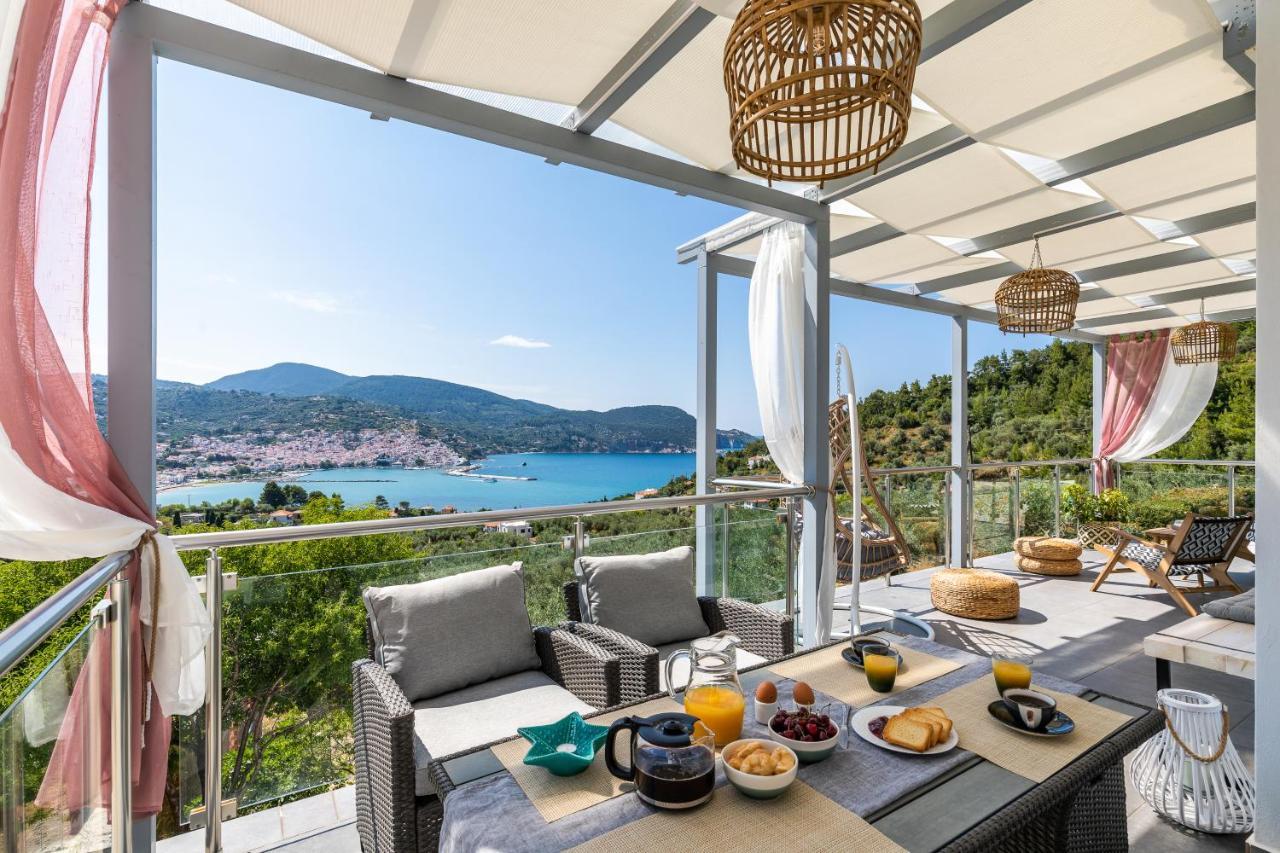 Ninemia Villa In Skopelos Buitenkant foto