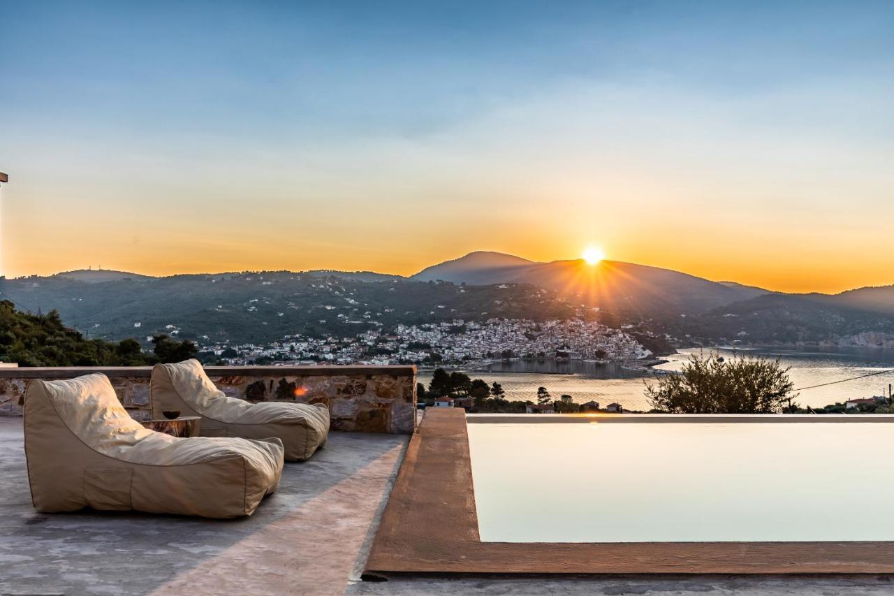 Ninemia Villa In Skopelos Buitenkant foto